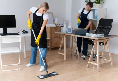 Nettoyage de bureau professionnel à la Rouvière
